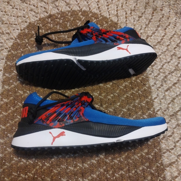 Puma Pacer Future Splatter Sneakers NEW NO BOX - Picture 1 of 7